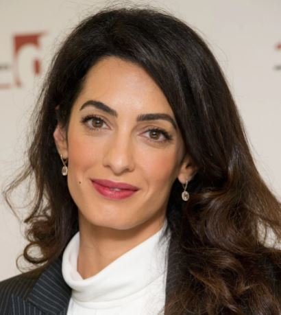 Amal Clooney's well-defined thick eyebrows: PHOTO credit: Michale Stewart/WireImage 