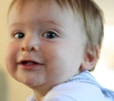 Baby with Snotty Nose