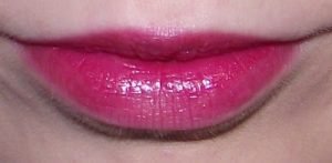 Barry M Touch of Magic Green Lipstick - When Applied