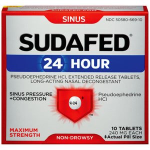 Best Medicine for Stuffy Nose – How to Treat, What to Take - Sudafed OTC