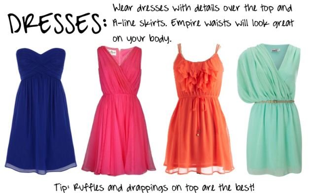 Dresses for People with Pear Body Shapes