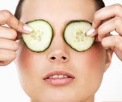 Get Rid of Red Eyes – Cures, Remedies, Redness in Eyes Treatment - Cucumber Slices