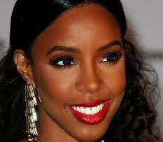 Red Lipstick Looks on Dark Skin - Kelly Rowland