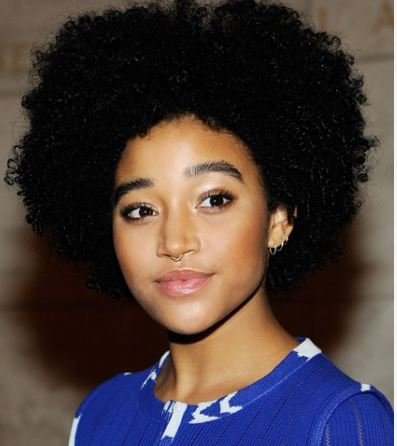 What do you think about Amandla Stenberg thick eyebrows?