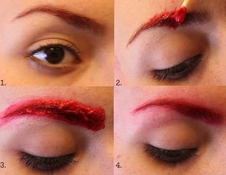 How to dye eyebrows at home 